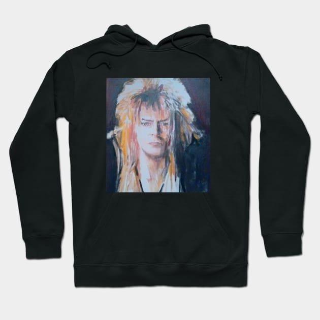 goblin king Hoodie by Mike Nesloney Art